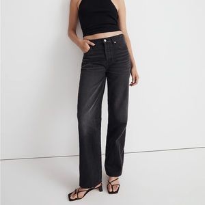Madewell Low Slung Straight Jeans